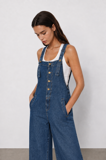 JARDINERO JEAN OVERSIZE DENIM MILANO