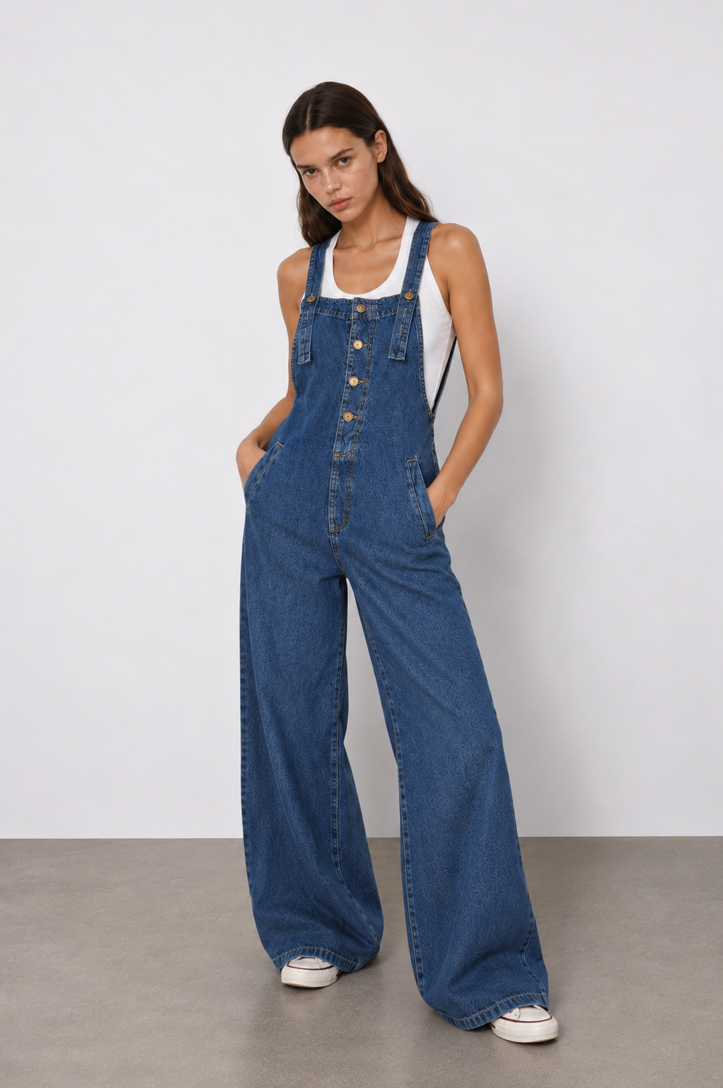JARDINERO JEAN OVERSIZE DENIM MILANO